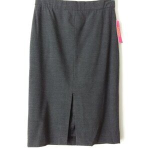 Catherine Gray Split Front Career Pencil Skirt 6